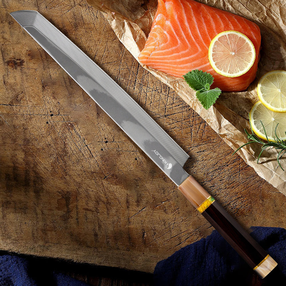 VG10 Damascus Yanagiba Knife 270mm Japanese Sashimi Fish Filet Knife